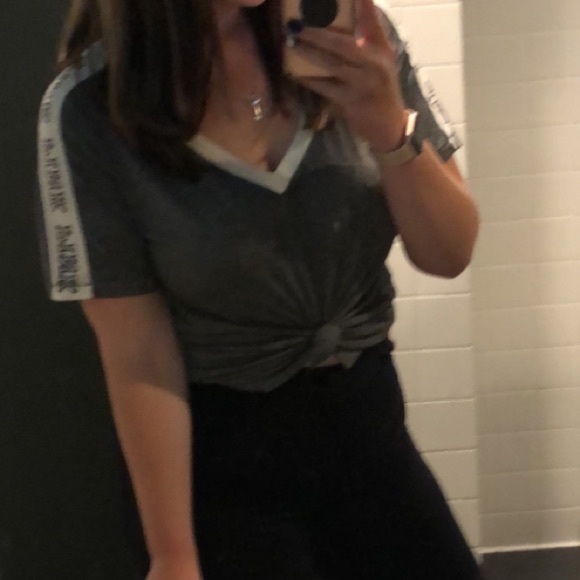 PINK TEE S CUTE WHEN KNOTTED NWOT - Picture 2 of 5